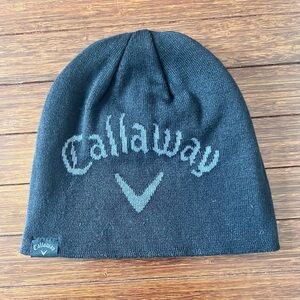 Callaway's Weather Series Tour Authentic Reversible Beanie​ black one size